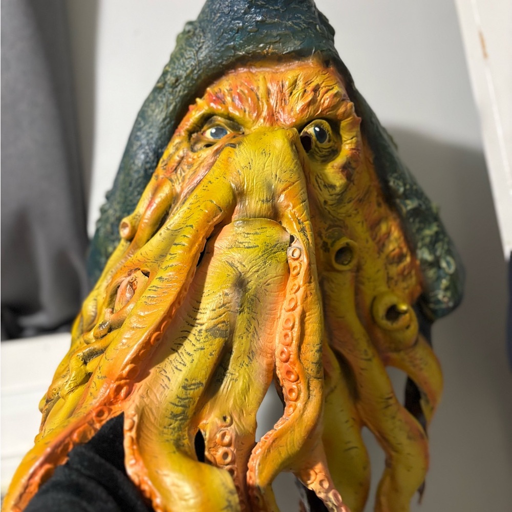 Davy Jones 3D Mask - Picture 4 of 7